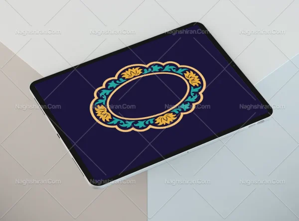 وکتور حاشیه رنگی سنتی