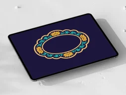 وکتور حاشیه رنگی سنتی