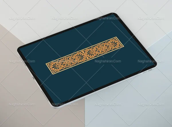 وکتور واگیره المان حاشیه سنتی