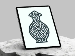 وکتور نشان اسلیمی تذهیب