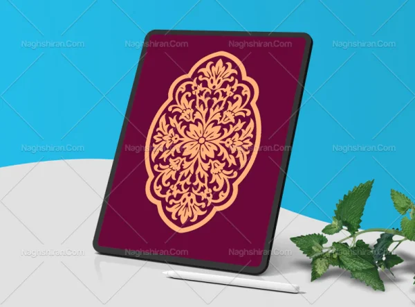 ترنج گل و بوته