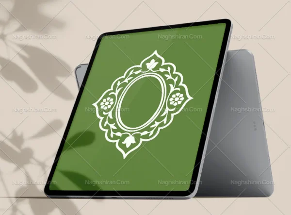 حاشیه طرح ترنج سنتی