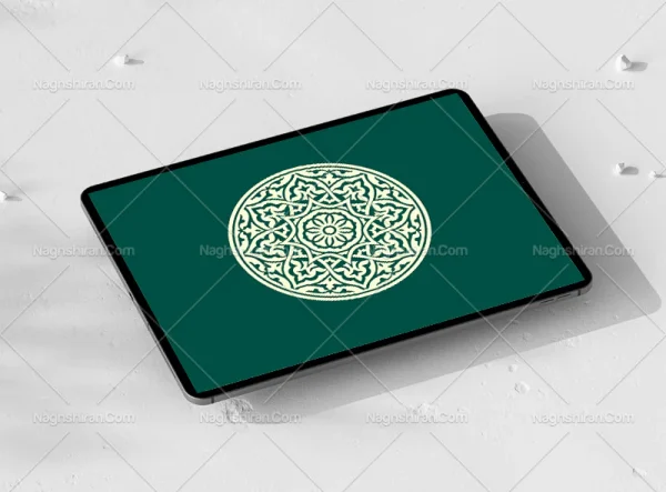 وکتور طرح نشان سنتی