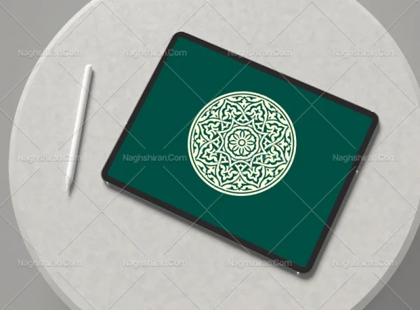 وکتور طرح نشان سنتی