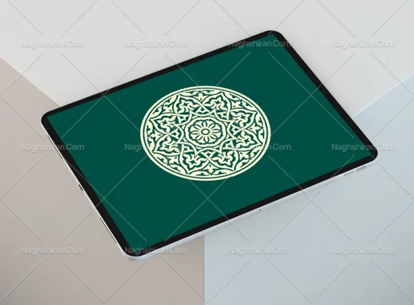 وکتور طرح نشان سنتی