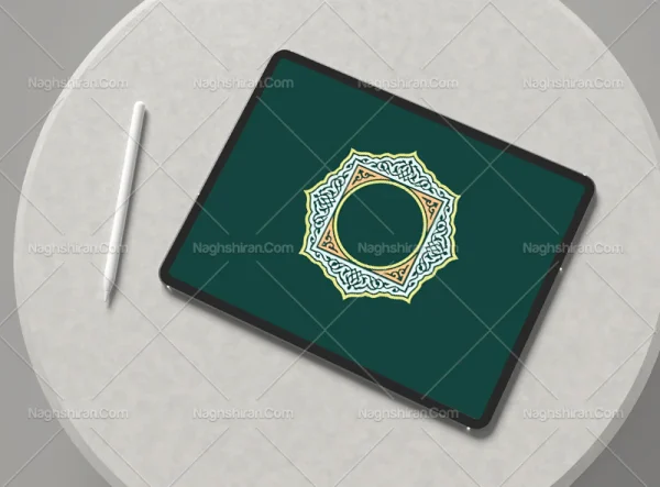 وکتور حاشیه اسلیمی