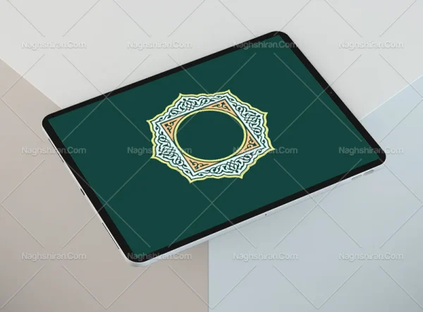 وکتور حاشیه اسلیمی