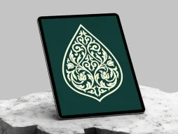وکتور نشان طرح نقوش ایرانی
