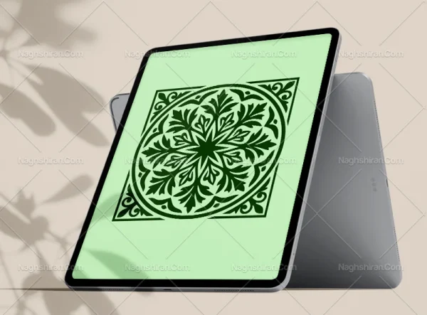 وکتور موتیف نقوش سنتی رایگان