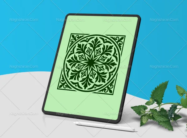 وکتور موتیف نقوش سنتی رایگان