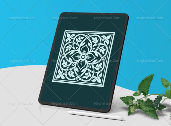 وکتور موتیف سنتی ساده