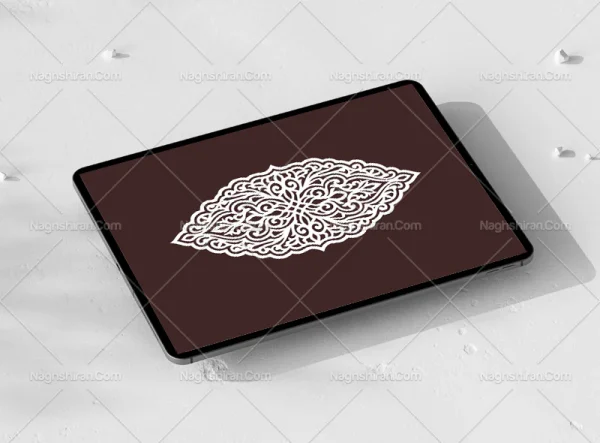 وکتور طرح ترنج سنتی