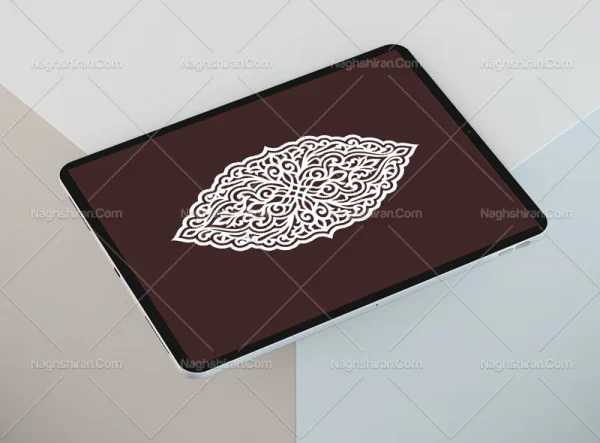 وکتور طرح ترنج سنتی