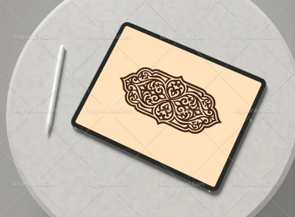 وکتور ترنج سنتی ساده