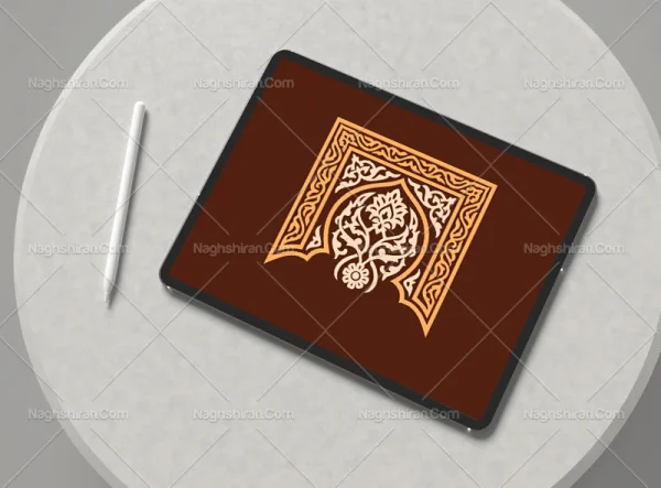 وکتور محراب اسلیمی تو خالی