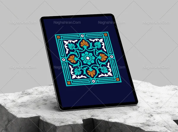 وکتور موتیف طرح سنتی ساده