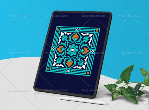 وکتور موتیف طرح سنتی ساده