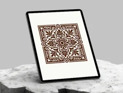 وکتور موتیف گل و بوته سنتی