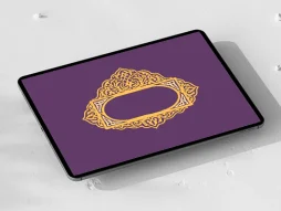وکتور حاشیه اسلیمی طرح خاص