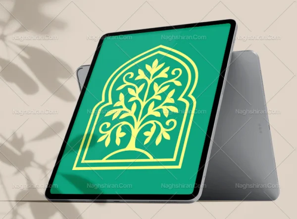 وکتور محراب نقوش ساده رایگان
