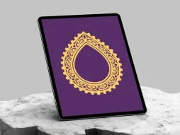 وکتور حاشیه متن نقوش سنتی