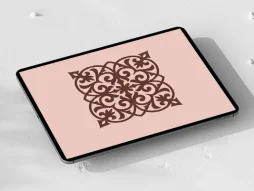 وکتور موتیف سنتی مربع