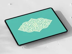 وکتور ترنج نقوش اسلیمی