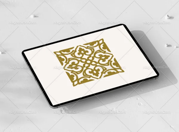 وکتور موتیف سنتی طرح ساده