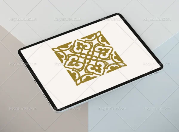وکتور موتیف سنتی طرح ساده