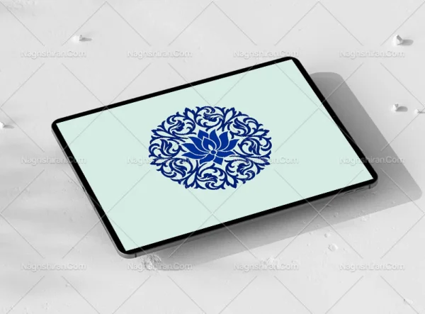 وکتور نشان گل شاه عباسی و سنتی