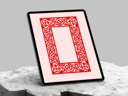 وکتور حاشیه سنتی ساده