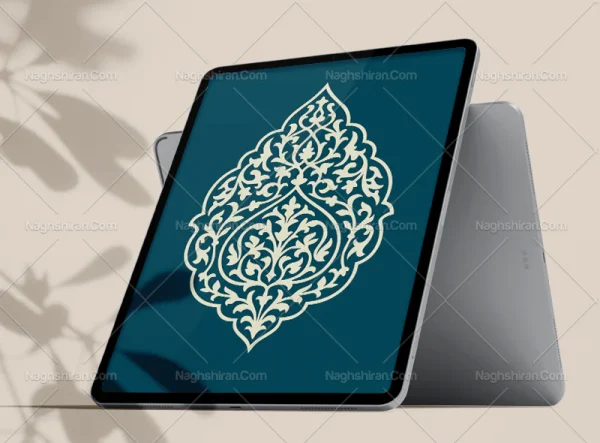 وکتور نقوش ترنج سنتی