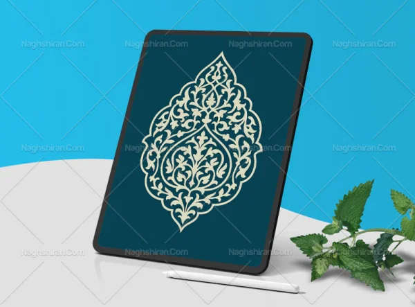 وکتور نقوش ترنج سنتی