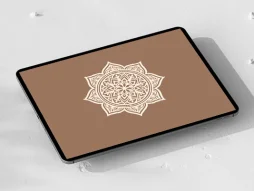 وکتور نشان طرح نقوش سنتی