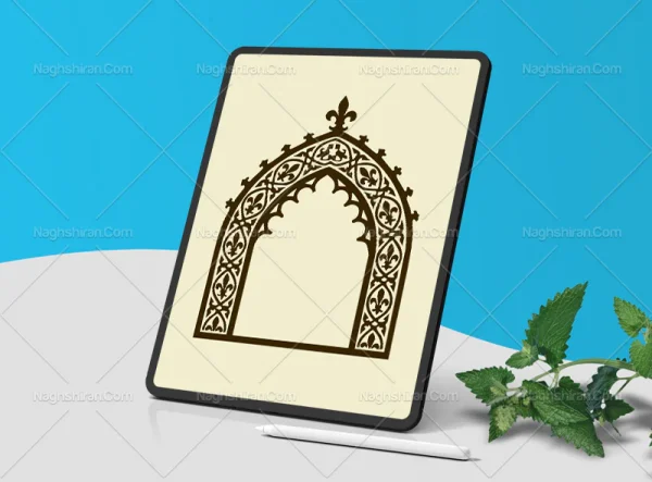 وکتور محراب المان های سنتی