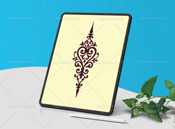 وکتور نشان سنتی شکل رایگان