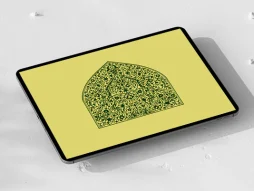 وکتور محراب طرح نقوش ختایی اسلیمی