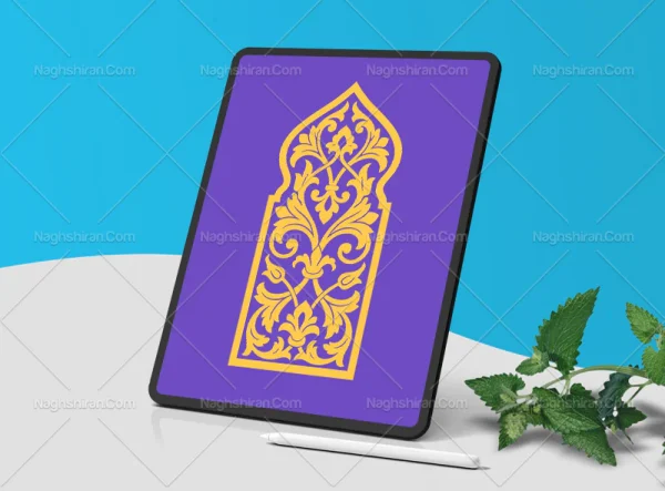 وکتور طرح محراب المان های سنتی