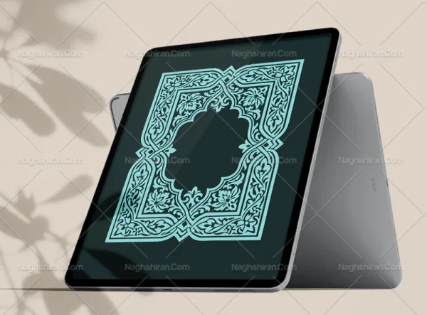 وکتور حاشیه تذهیب