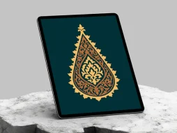 وکتور نشان سنتی طرح قطره