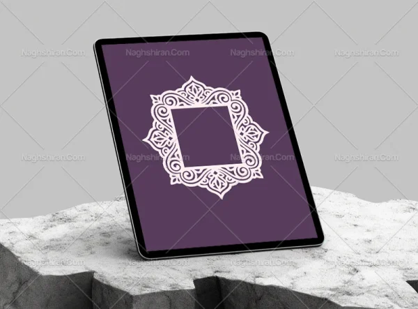 وکتور حاشیه نقوش سنتی