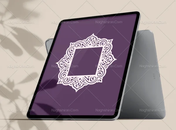 وکتور حاشیه نقوش سنتی