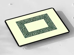 وکتور حاشیه نقوش تذهیب