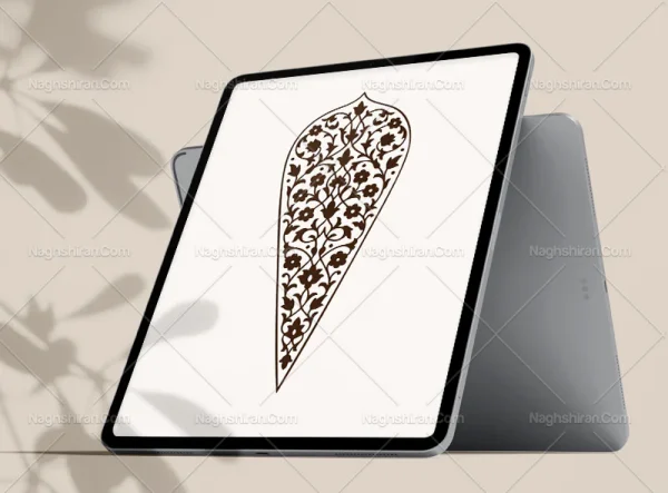 وکتور المان نقوش تذهیب