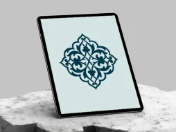 وکتور سنتی ساده طرح نشان
