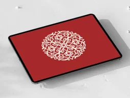 وکتور گل شاه عباسی طرح نشان