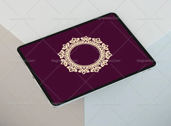 وکتور حاشیه ساده سنتی