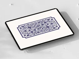 وکتور کتیبه نقوش سنتی