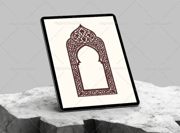 وکتور محراب طرح سنتی