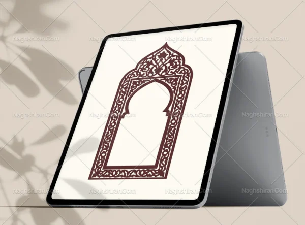وکتور محراب طرح سنتی